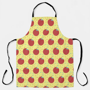 Modern Fruit Apple Pattern  Sweet Apron