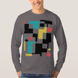 Modern, fun, colourful geometric graphic design T-Shirt