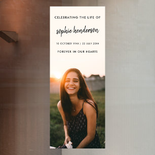 Modern Funeral Celebration of Life Photo Script