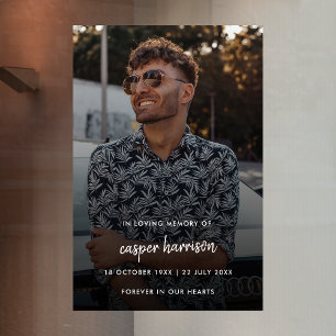 Modern Funeral Memorial Celebration of Life