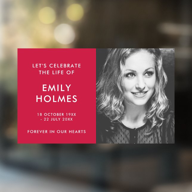 Modern Funeral | Pink Celebration of Life Memorial (Creator Uploaded)