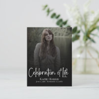 Modern Funeral Script Celebration of Life