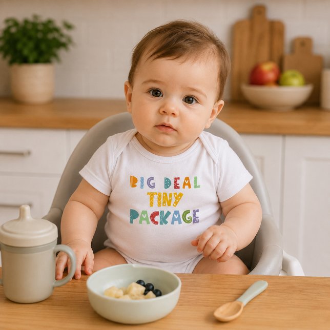 Modern Funny Cute Witty Baby Shower Gift Bodysuit (Creator Uploaded)