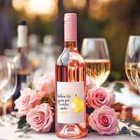 Modern Funny Lemon Yellow Quote