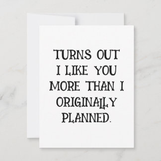 Modern Funny Valentine Day Love Card
