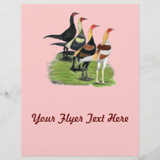 Modern Game Roosters Flyer