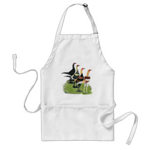 Modern Game Roosters Standard Apron