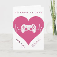 Modern Gaming Controller Valentine's Day Gamer