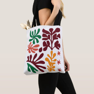 Modern Garden – Matisse-Inspired Botanical Tote Bag