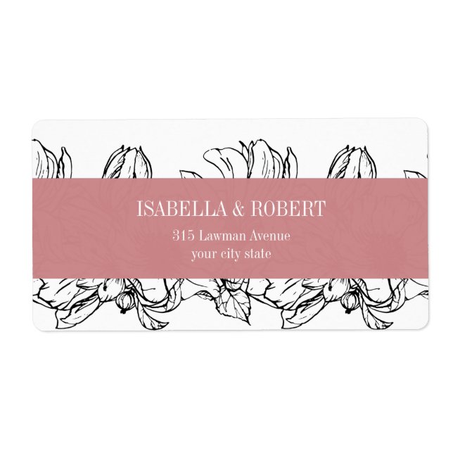 Modern Garden | Pink | Floral wedding (Front)