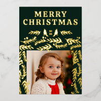 Modern Garland Border Botanical Photo