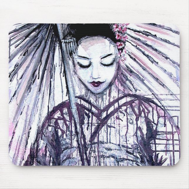 Modern Geisha Mousepad (Front)