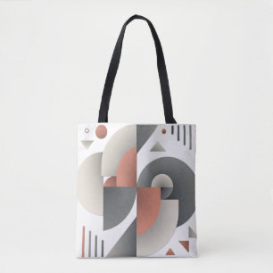 Modern Geometric Abstract Art   Tote Bag