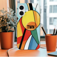 Modern Geometric Abstract Bright Colours