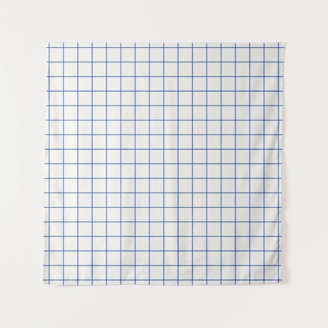 Modern geometric abstract pattern design with simp tapestry (Front)