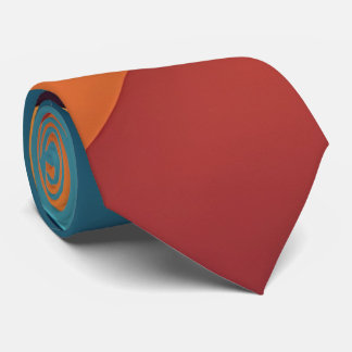 Modern Geometric Abstract Tie 