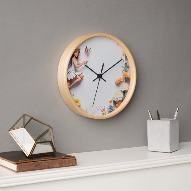 Modern Geometric Angle Design Wall Clock (Office)