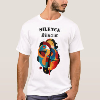 Modern Geometric Art, Minimal Abstract for Thinker T-Shirt