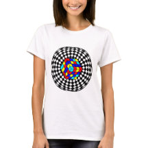 "Modern Geometric Art T-Shirt – Abstract Pattern T