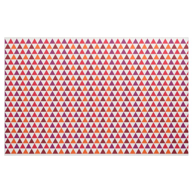Modern Geometric Autumn Colours Mediterranean Deco Fabric (Yard)