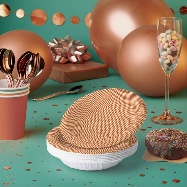 Modern Geometric Birthday Pattern Paper Plate (Multi)