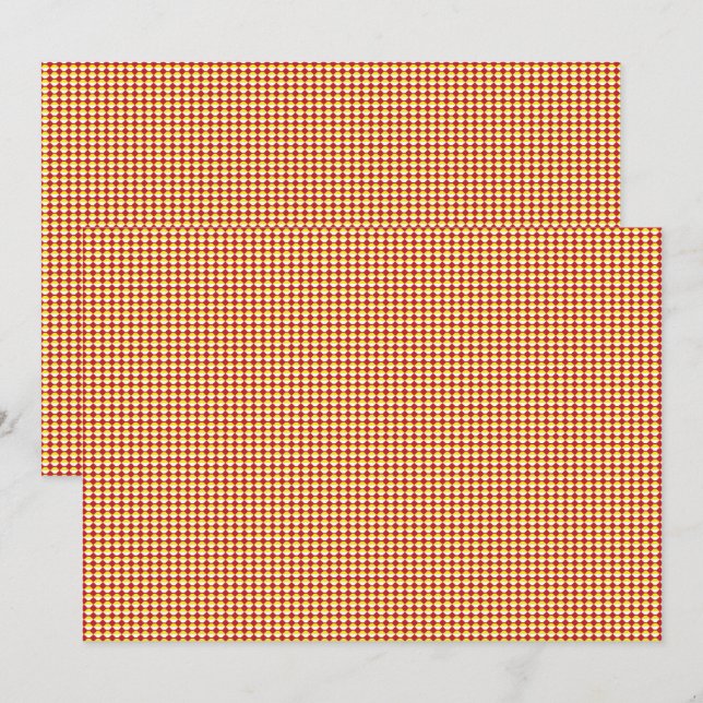 Modern Geometric Birthday Pattern Thank You Card (Front/Back)