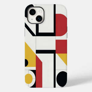 Modern Geometric Blocks Bold iPhone 14 Plus Case