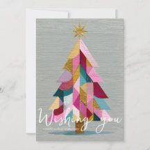 Modern Geometric Christmas Tree