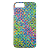 Modern Geometric Colourful Mosaic Pattern