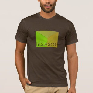 Modern Geometric Configurative Photo with any Text T-Shirt