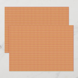 Modern Geometric Corporate Pattern Holiday Card