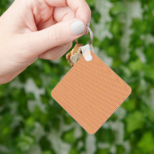 Modern Geometric Corporate Pattern Key Ring