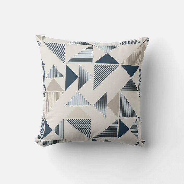 Modern Geometric Cushion (Front)