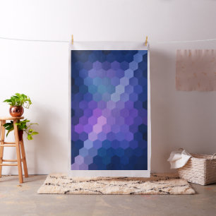 Modern Geometric Hexagon Pattern #5 Fabric