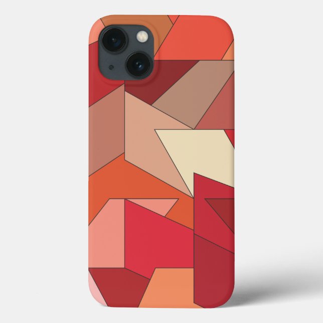 Modern Geometric Pattern  Case-Mate iPhone Case (Back)
