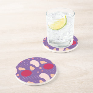 Modern Geometric Pattern Coaster