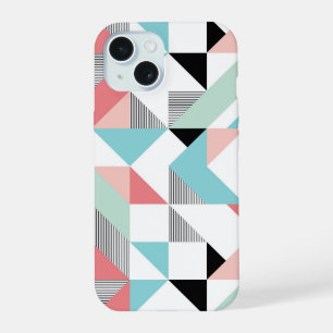Modern Geometric Pattern iPhone 15 Case