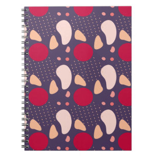 Modern geometric pattern. notebook