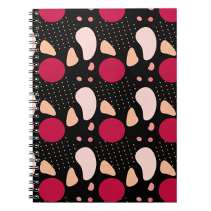 Modern geometric pattern. notebook