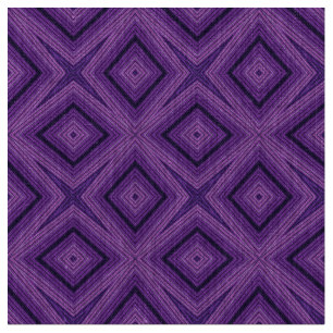 Modern geometric pattern purple and blue fabric