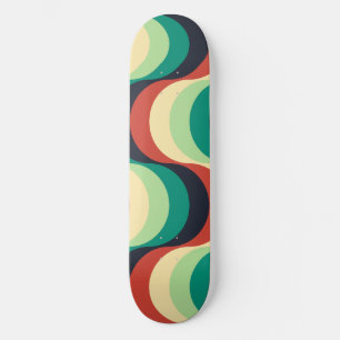 Modern Geometric Pattern Skateboard