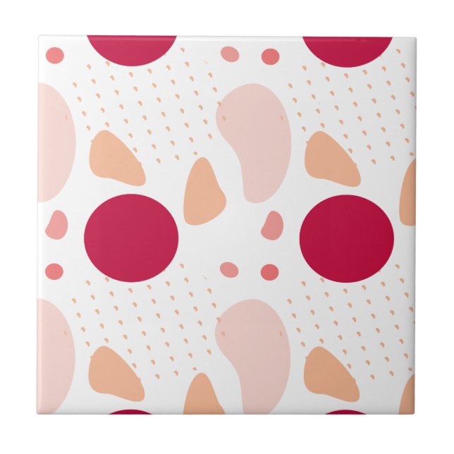 Modern Geometric Pattern Tile (Front)