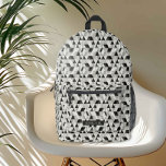 Modern Geometric Pattern with Metallic Accents Printed Backpack<br><div class="desc">Modern Geometric Pattern Printed Backpack - Elevate your style with our Modern Geometric Pattern Backpack, a blend of contemporary design and functionality. This sleek backpack features a striking black-and-white geometric print that is both eye-catching and versatile, making it perfect for any occasion—from school and work to travel and casual outings....</div>