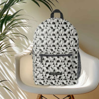 Modern Geometric Pattern with Metallic Accents