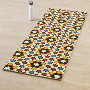 Modern Geometric Pattern Yoga Mat
