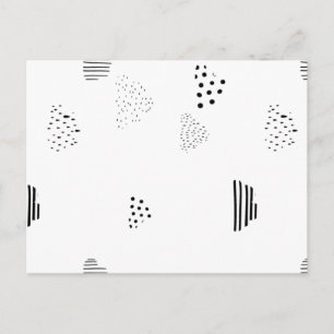 Modern Geometric Postcards   Stylish Stationery Se
