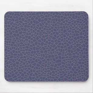 Modern Geometric Purple Marble Pattern Mouse Pad