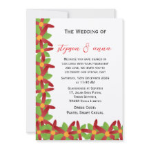 Modern Geometric Red and Green Vector Blossom