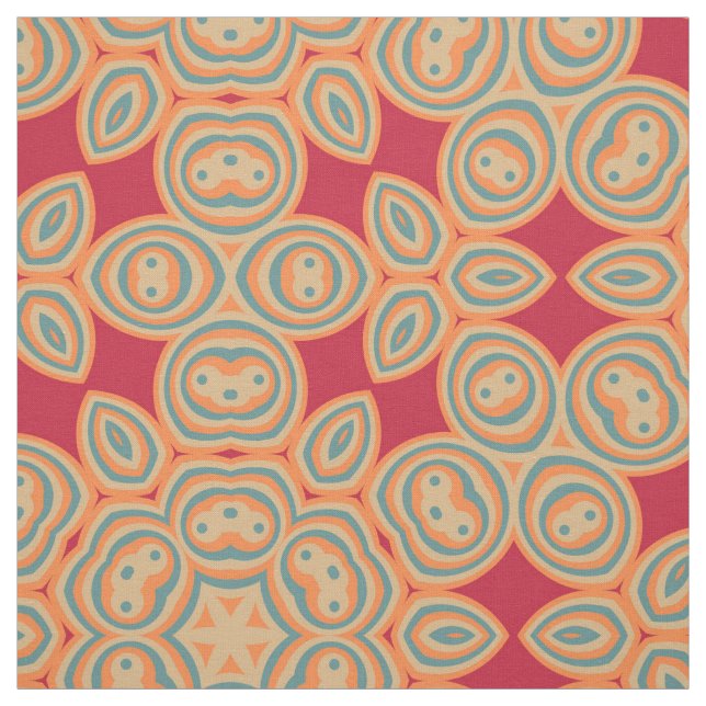 Modern Geometric Retro Pattern #11 Fabric (Swatch)