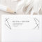 Modern Geometric Return Address Label